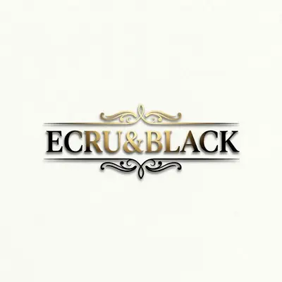 Ecru&Black